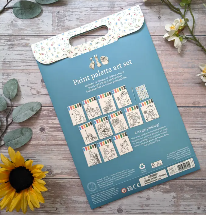 Peter Rabbit Paint Peter Rabbit - Paint Palette Art Set – Little Goose Toys