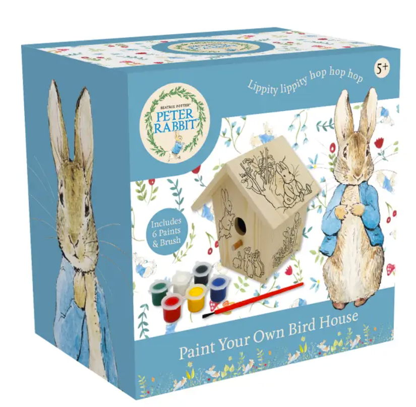 Peter Rabbit - Paint Your Own Bird House – Little Goose Toys