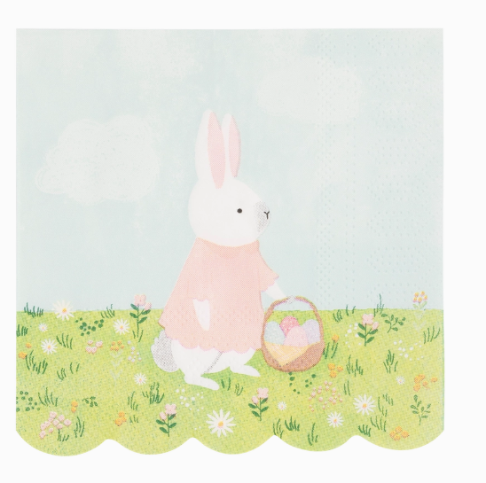 Bunny Cottage Napkins