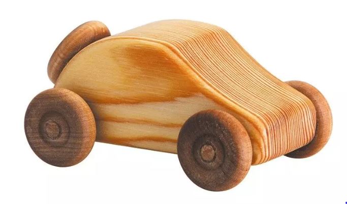 Debresk Small Wooden Ragtop Car – Little Goose Toys