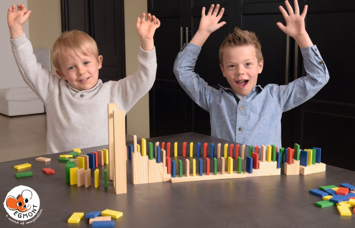 Demo Rally Toy Domino Rally Game – Little Goose Toys