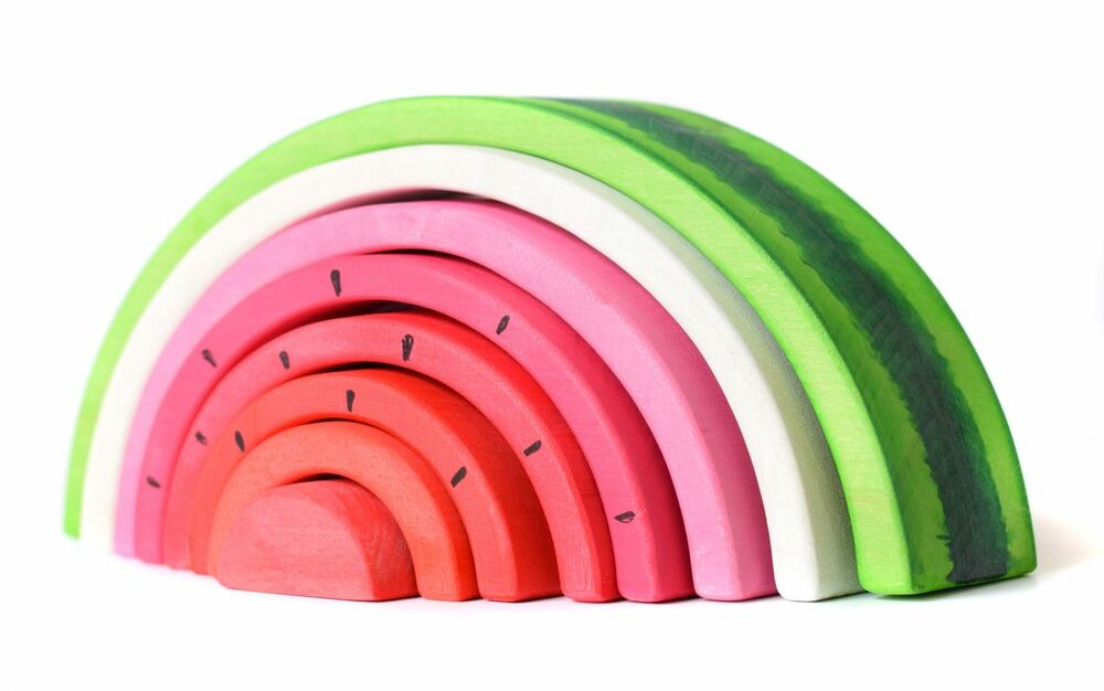 Watermelon Stacking Toy by Bumbu – Little Goose Toys