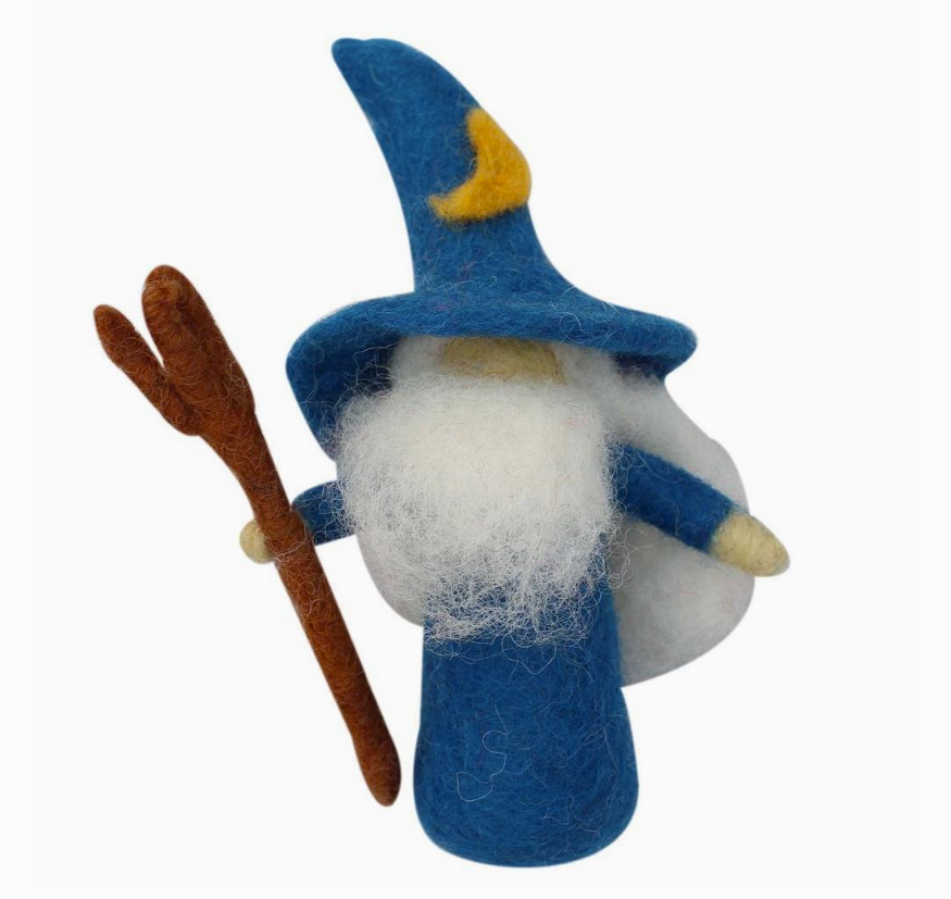 Magical Wizard Felt Ornament