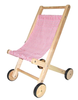 wooden toy stroller